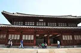 Seokeodang, two-story building of the palace built in the style of a private residence.