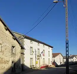 The town hall in Serécourt