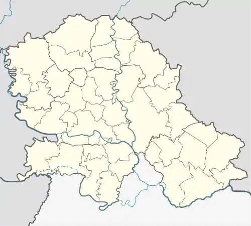 Bukovac is located in Vojvodina