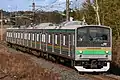 Set Y12 (former Saikyo Line set) on the Utsunomiya Line in December 2020