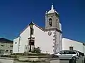 The 17th century Catholic church in the town square