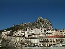 A general view of the village of Serres