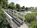 Little bridge over the Sexbierumervaart