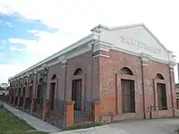 Façade of the train station