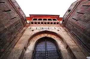 Shaniwar Wada's Delhi Gate. It was the seat of the Peshwas at Pune, Maharashtra, India.