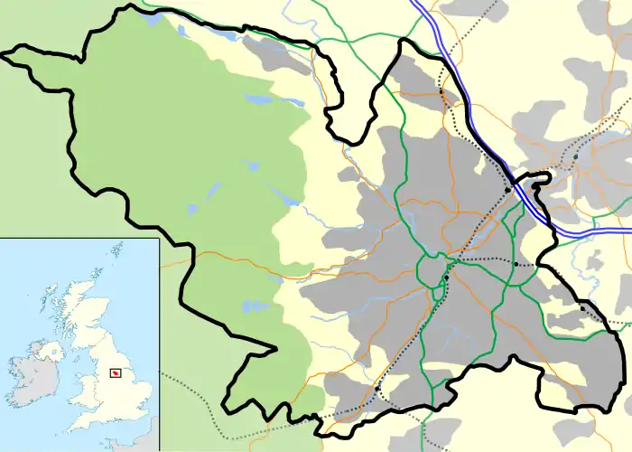 Midhopestones is located in Sheffield