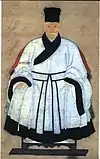 Ming man wearing shenyi