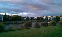 Residential area in Sherwood Park