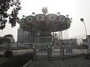 A carousel in Shima Park.