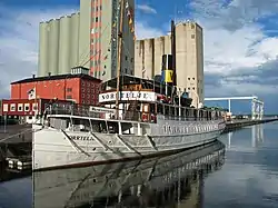 SS Norrtelje in the Norrtälje harbour