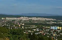 Sídlisko Ťahanovce  (a view from Červený breh)