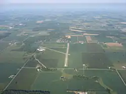 The Sidney Municipal Airport, located in north-central Orange Township