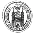 Seal of Riga in 1707