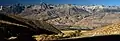 Eastern Sierra Nevada from Hwy 168 with The Thumb centered.