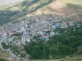 A panoramic view of Pervari