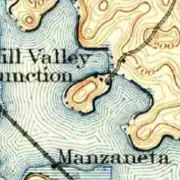 USGS survey map (1:62500 scale) from 1897.