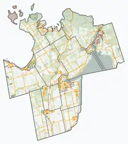 Adjala-Tosorontio is located in Simcoe County