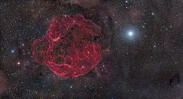 The Spaghetti Nebula in the Taurus constellation