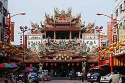 A Mazu temple in Chiayi City, Taiwan.