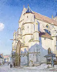 The Church in the Evening Sun - 1894 - Petit Palais, Paris