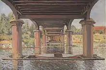 Under the Bridge at Hampton Court, 1874, Kunstmuseum Winterthur, Switzerland