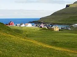 Skálavík in July 2012