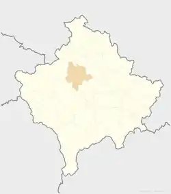 Skenderaj is located in Kosovo