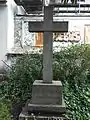 Memorial cross for Sanctus Nicolaus Arusiensis (d.1180)