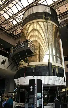 S-IVB stage from SA-515, converted for use as Skylab B, National Air and Space Museum