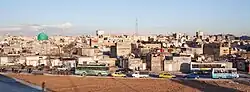 Skyline including mosque dome