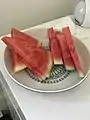 Watermelon pieces