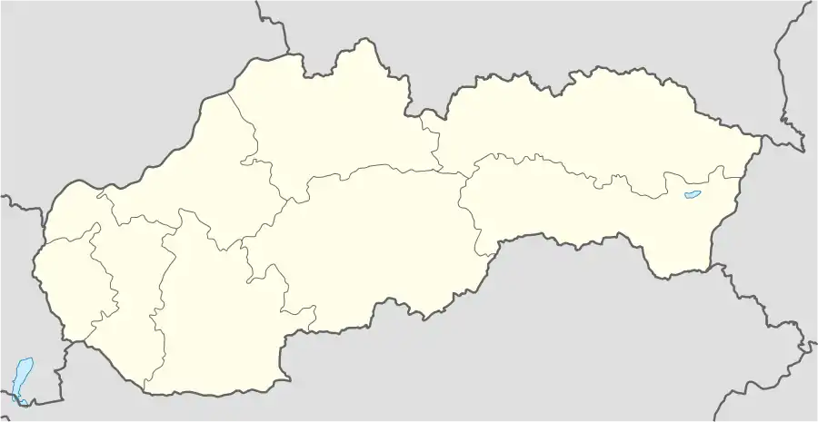 Šaca is located in Slovakia