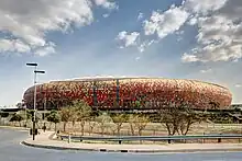 The Exterior of the FNB Stadium