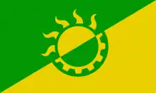 solarpunk flag