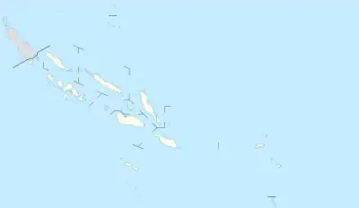 Ulawa is located in Solomon Islands