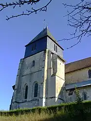 The church in Soudron