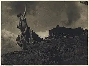 Annie Brigman, Soul of the Blasted Pine, 1908