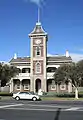 Austin Hall and clocktower