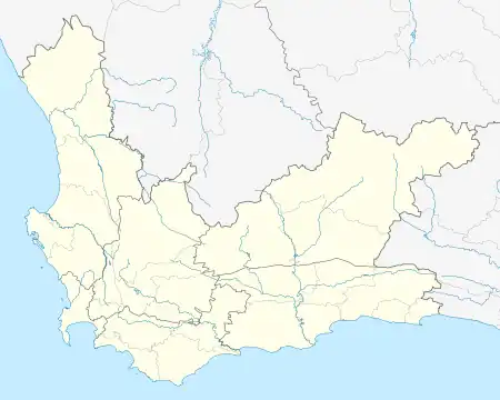 George is located in Western Cape