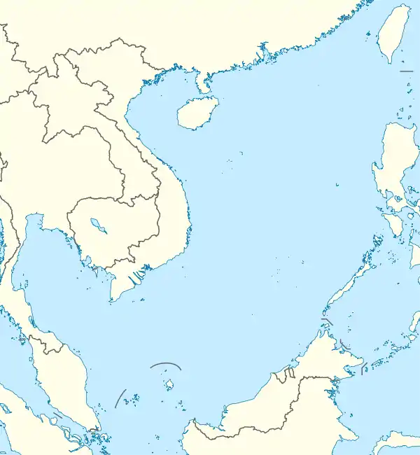 Ranai Kota is located in South China Sea