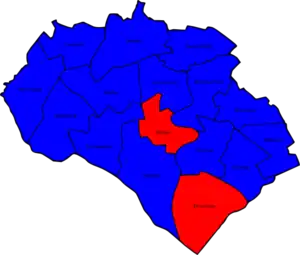 2008 results map