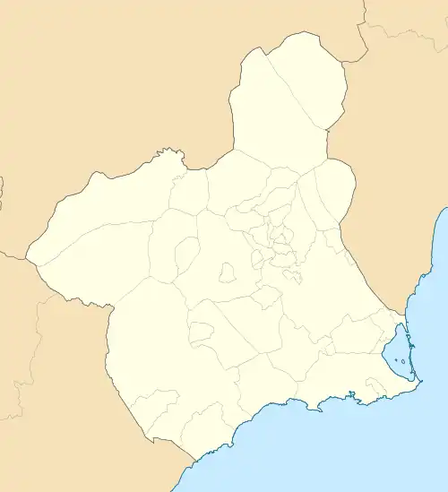 2021–22 Tercera División RFEF is located in Murcia