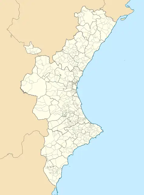 Vinaròs is located in Valencian Community