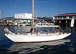 Buoyant Girl, custom 37 foot sloop designed by Myron Spaulding