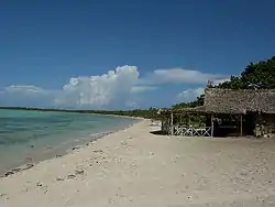 White sand beach in Cayo Coco