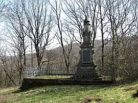 A war memorial in Spicheren