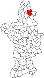 Location in Olt County