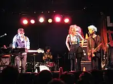 Spiral Beach performing in Toronto, 2009