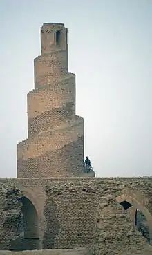 Minaret of Abu Dulaf Mosque, also in Samarra, Iraq