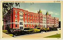 Alumni Hall, Springfield College, Springfield, Massachusetts, 1927.